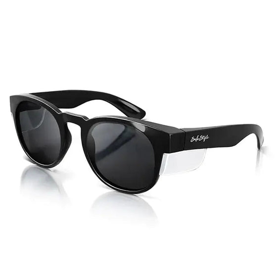 SafeStyle Cruisers Black Frame Polarised UV400 Lens Safety Glasses