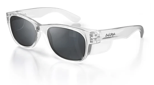 Safestyle Classics Clear Frame Polarised Lens UV400