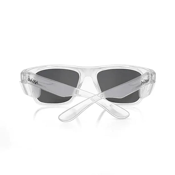 SafeStyle Fusions Clear Frame Polarised Lens Safety Glasses