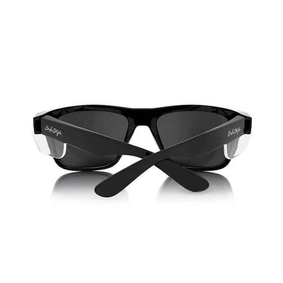 SafeStyle Fusions Black Frame Tinted Lens UV400 Safety Glasses