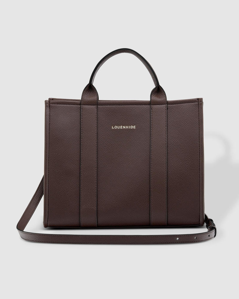 Louenhide Manhattan Tote Bag - Chocolate