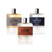 Tru Western Mens Leather Vintage Label Cologne Collection