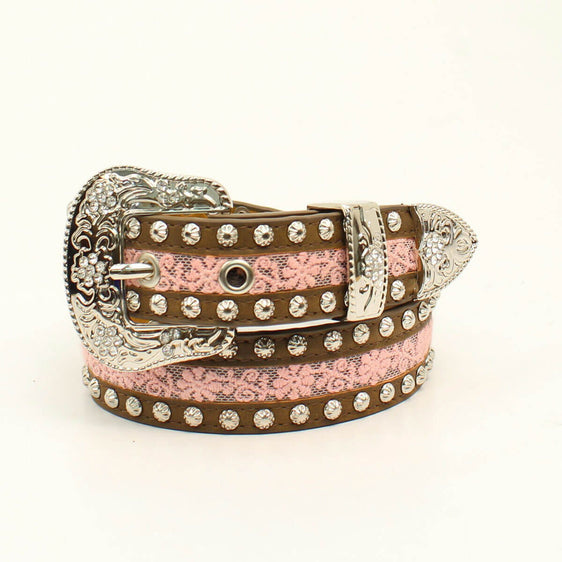 Ariat Pink Lace Stud Belt