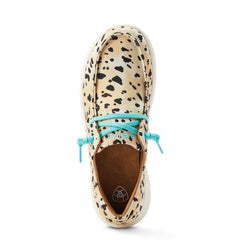 Womens Hilo Washed Animal Print Shoe