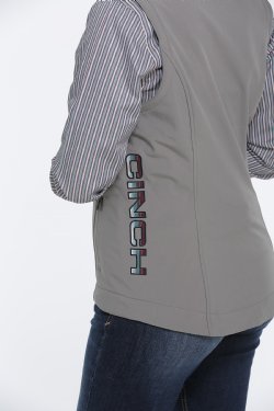 Cinch Women's Concealed Carry Bonded Vest Grey [Siz:M]