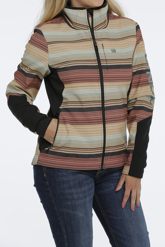 Cinch Ladies Blanket Stripe Bonded Jacket [Siz:XS]