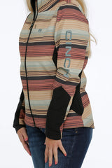 Cinch Ladies Blanket Stripe Bonded Jacket [Siz:S]