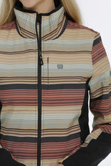 Cinch Ladies Blanket Stripe Bonded Jacket [Siz:M]