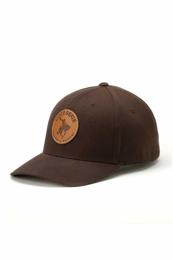 Men's Cinch Demin Cap Brown [Siz:L/XL]