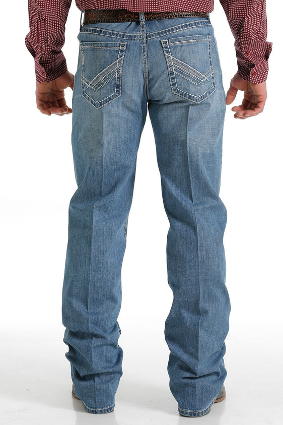 Cinch Men's Relaxed Fit Grant Jean - Medium Stonewash [Siz:30/34]