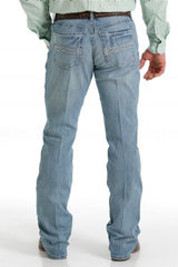 Cinch Mens Slim Fit Ian Jeans - Medium Stonewash [Siz:31/34]