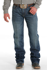 Cinch Mens Grant Relaxed Fit Jean - Medium Stonewash [Siz:29x34]