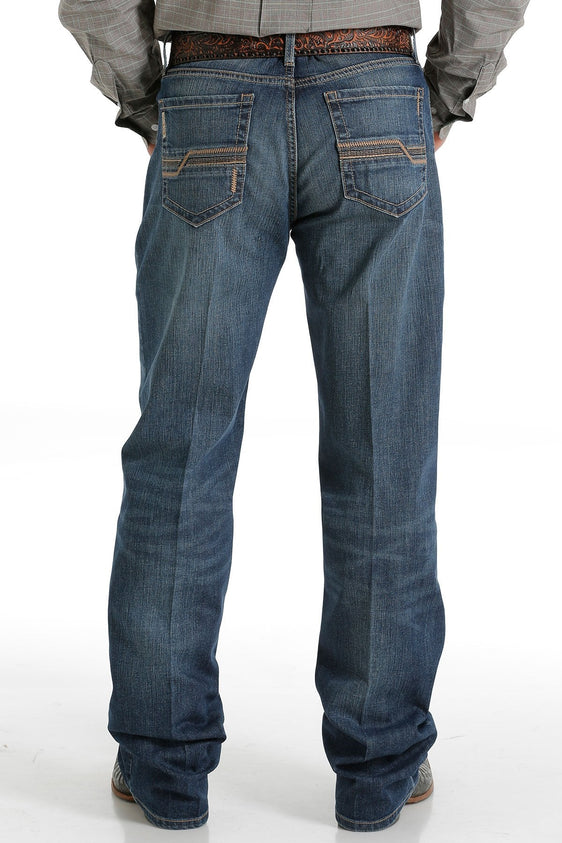 Cinch Mens Grant Relaxed Fit Jean - Medium Stonewash [Siz:30x34]