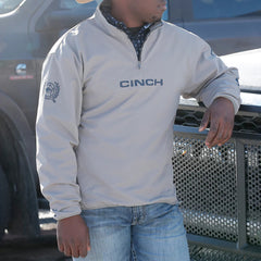 Cinch Men's Grey Windbreaker [Siz:M]
