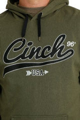 Cinch Men's Hoodie - Olive [Siz:L]