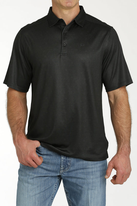 Cinch Mens ArenaFlex Polo - Black [Siz:XS]
