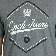 Cinch Mens Jeans Tee - Grey [Siz:S]