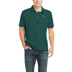 Ariat Mens Medal Polo [Col:Navy Siz:M]