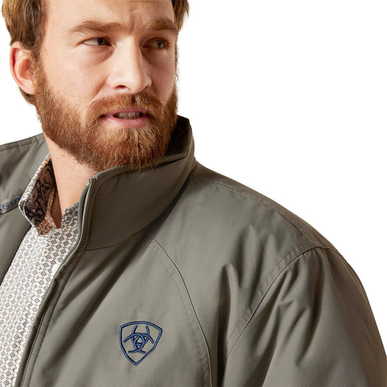 Ariat Mens Team Insulated Jacket [Col:Jetty Grey Siz:L]