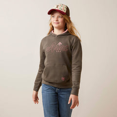 Ariat Girls Thunderbird Hoodie - Banyan Bark [Siz:S]