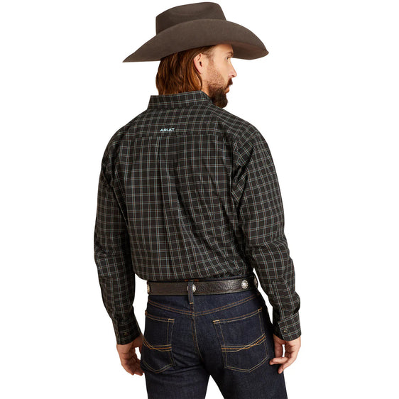 Ariat Pro Series Nash Classic Fit Long Sleeve Shirt - Black [Siz:m]