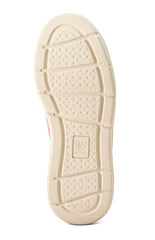 Ariat Youth Hilo Shoes [Col:Hot Pink Floral Emboss Siz:4]