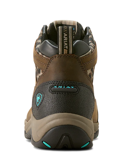 Ariat Womens Terrain H20 - Chocolate/Camo Leopard Print [Siz:7]