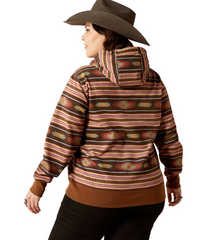 Ariat Womens Skyline Hoodie - Soft Silt Serape Print [Siz:S]