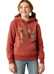 Ariat Girls Southwest Collections Hoodie - Marsala [Siz:XS]