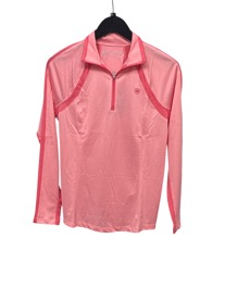 Ariat Womens L/S Sunstopper 1/4 Zip [Col:Flamingo Pink Siz:2XL]