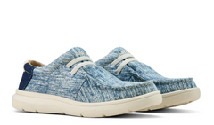 Ariat Kids Hilo Shoe - Washed Denim / Dark Denim [Siz:12]