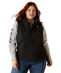 Ariat Women's Ariat Logo Softshell Vest - Black [Siz:S]