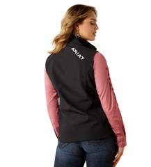 Ariat Women's Ariat Logo Softshell Vest - Black [Siz:S]