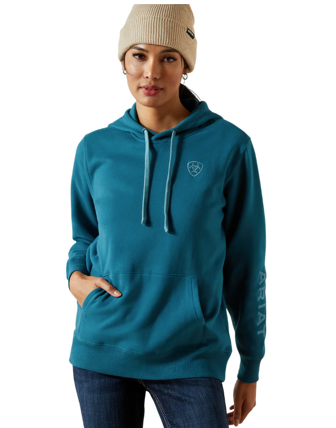 Ariat Womens Ariat Logo 2.0 Hoodie - Dragonfly [Siz:S]