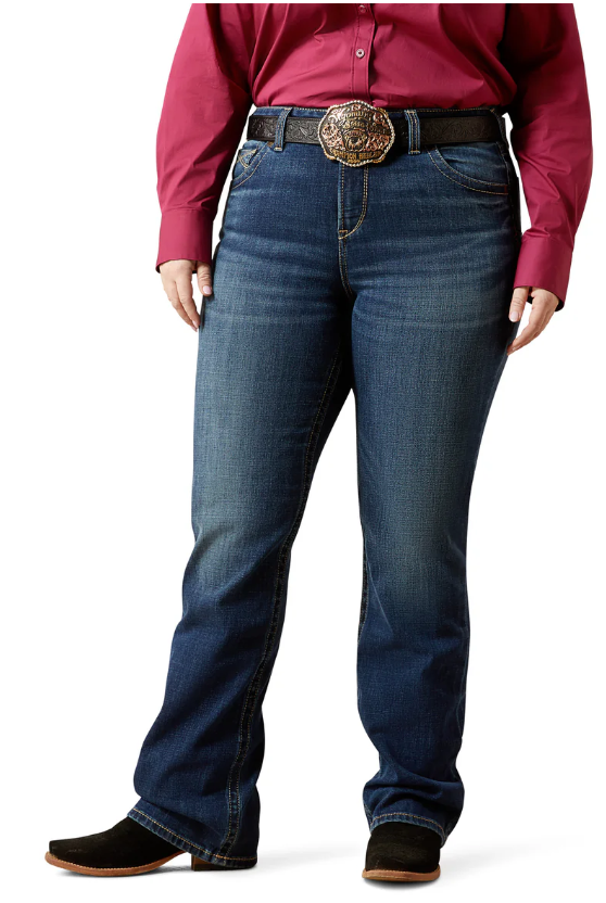 Ariat Womens Perfect Rise Adalynne Boot Cut Jeans - Barryessa [Siz:25R]