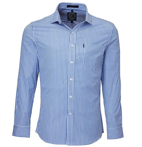 Pilbara Mens Single Pocket Long Sleeve Shirt