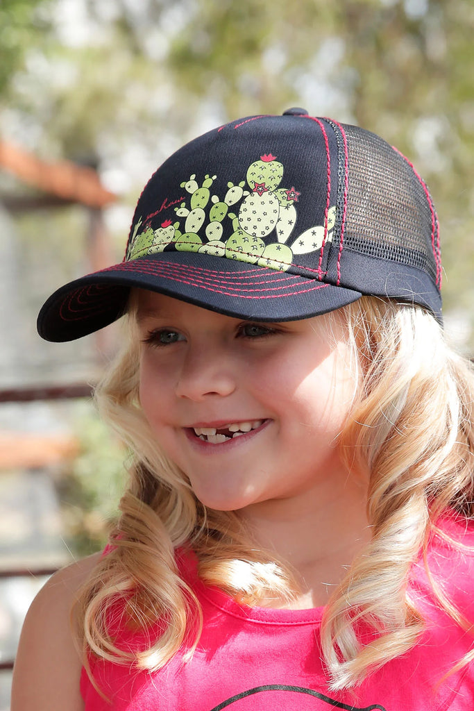 Cinch Girls Cactus Cap - Navy