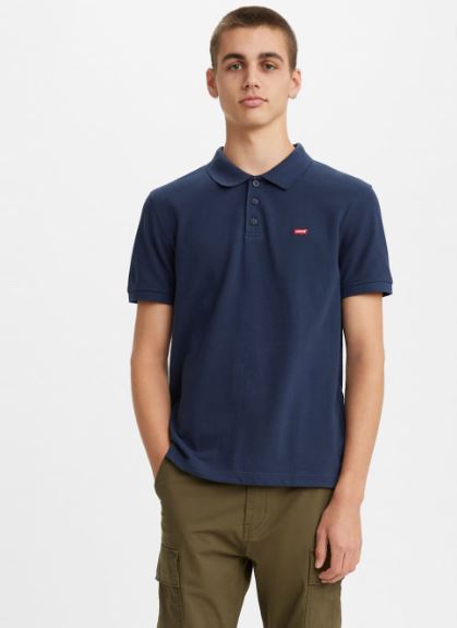 Levi's Men's Housemark Polo - Navy Blazer Pique