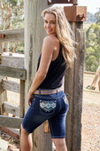 Pure Western Womens Serena Short - Texas Sky