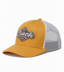 Cinch Mens American Brand Trucker Cap - Mustard