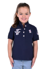 Thomas Cook Girls Iona Short Sleeve Polo - Navy