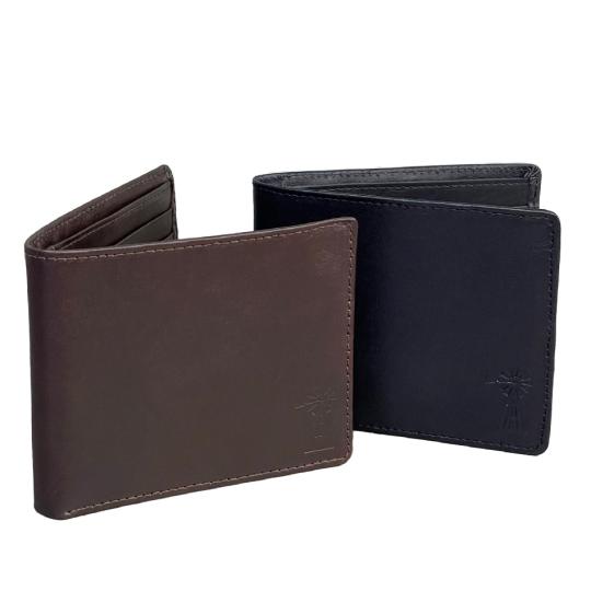 Pilbara Leather Wallet - Dark Brown