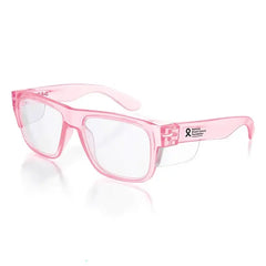 Safestyle Fusions Pink Frame Clear UV400 Lens Safety Glasses