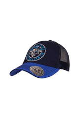 Bullzye Kids Alan Trucker Cap - Navy/Royal