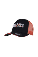 Bullzye Tropics HP Trucker Cap - Black/Watermelon