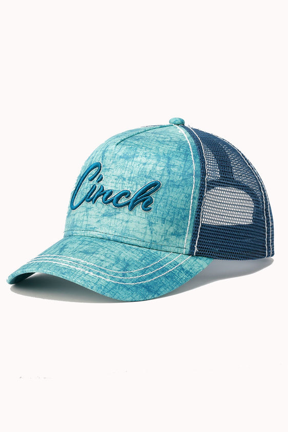 Cinch Green/Blue Logo Cap