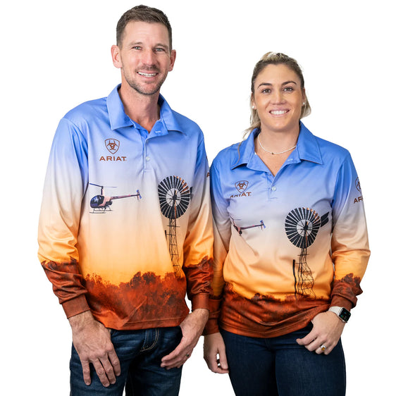 Ariat Adults Uni Fishing Shirt - Windmill