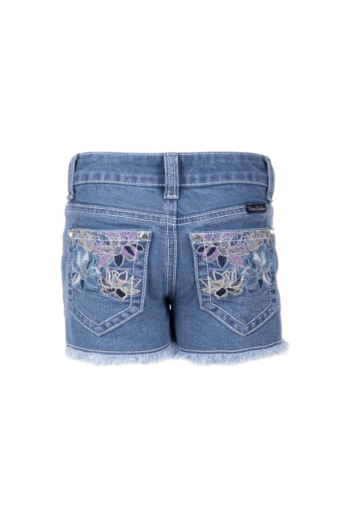 Pure Western Girls Audrey Short - Faded Blue