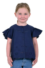 Pure Western Girls Jane Top - Navy