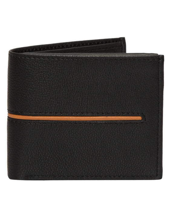 Design Edge Mens Cow Leather Wallet - 69899